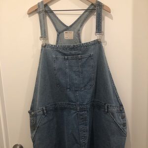 ASOS Denim overall dress SZ 24